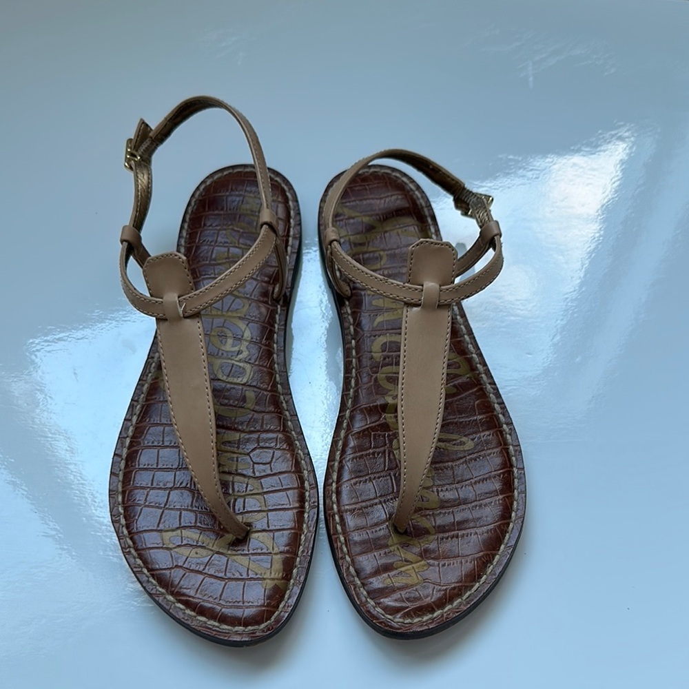 Sam Edelman Brown Leather Sandals